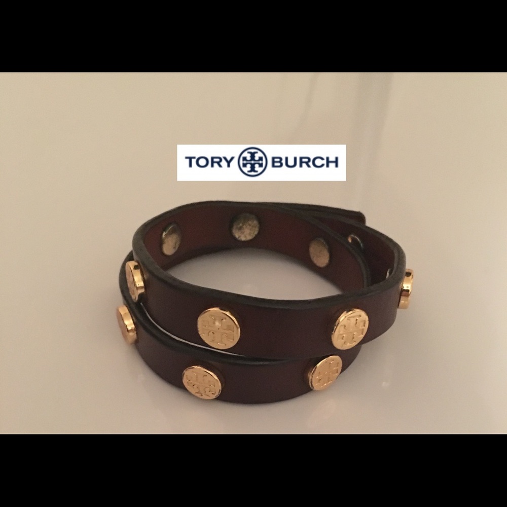 Tory Burch Double Wrap stud Bracelet